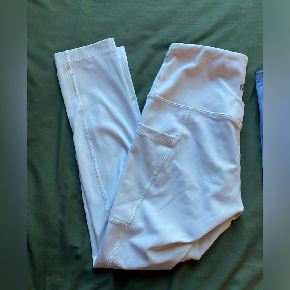 White leggings